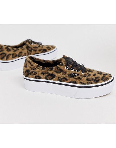 vans leopardo naranja